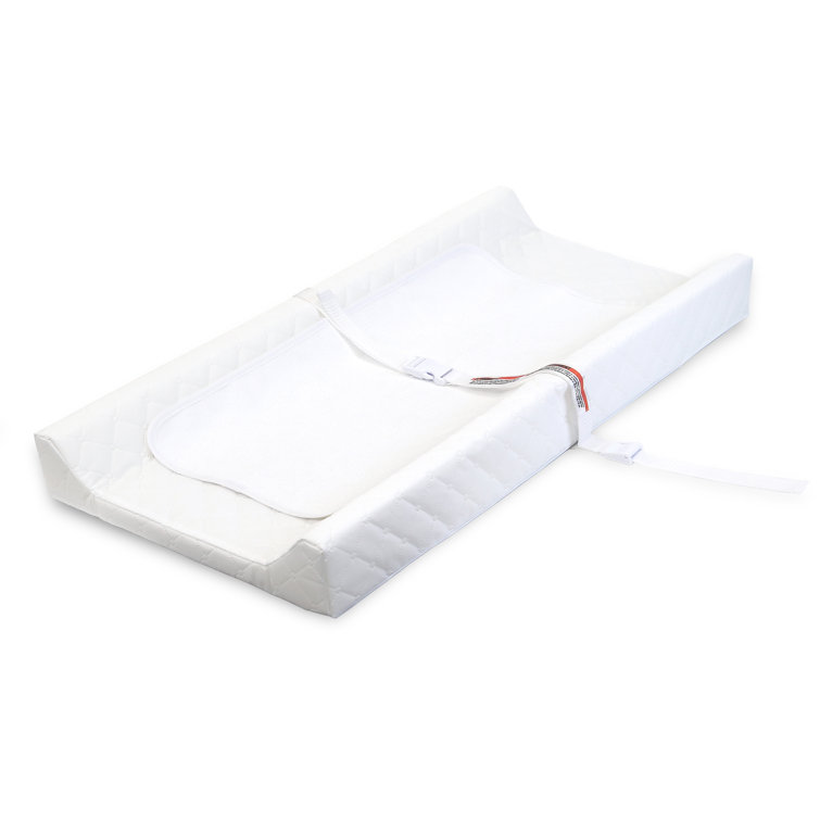 Curved shop changing pad